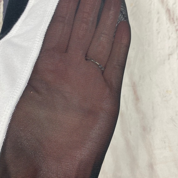 VS Dark‎ Grey Mesh Leggings - Picture 10 of 14